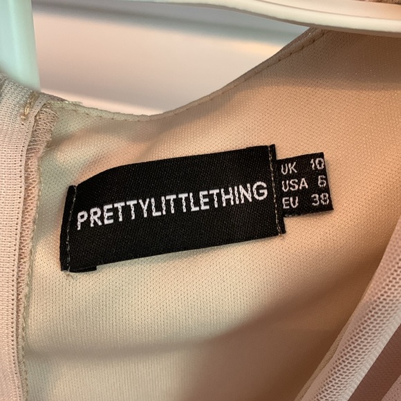 Pretty Little Thing ruched balloon sleeve dress. Worn a few times. - Picture 2 of 6